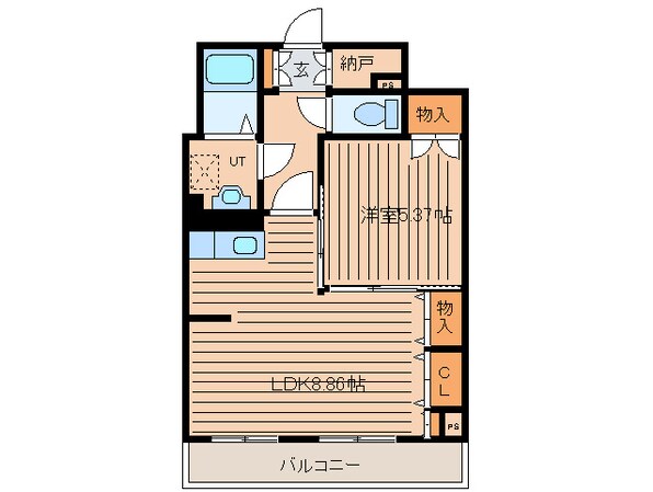 レジデンスカープ札幌の物件間取画像